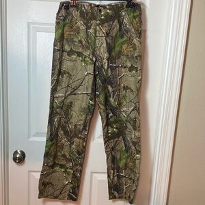 Rocky Women Camouflage Pants Real Tree Size Medium Snap Roll Up Hem Draw String